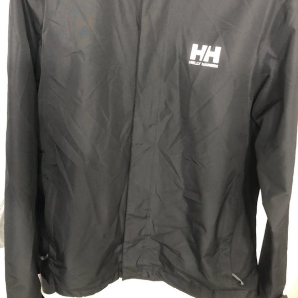 HELLY HANSON WATERPROOF WINDBREAKER HOODY JACKET SIZE LARGE - Picture 12 of 12